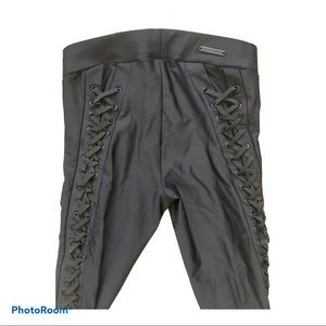 Rock & Republic Leggings with Corset Lace Sides